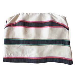 Cienne NY Tube Top Stripe Party Girl Night Out Strapless Top Quiet Luxury Blouse